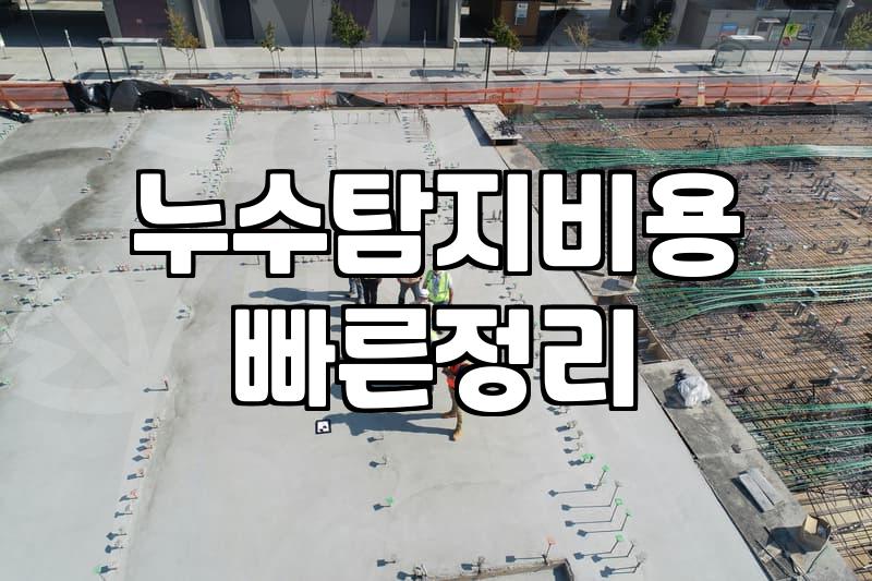 누수 탐지, 업체를 부르기 전 고민해야 할 현실적인 문제들