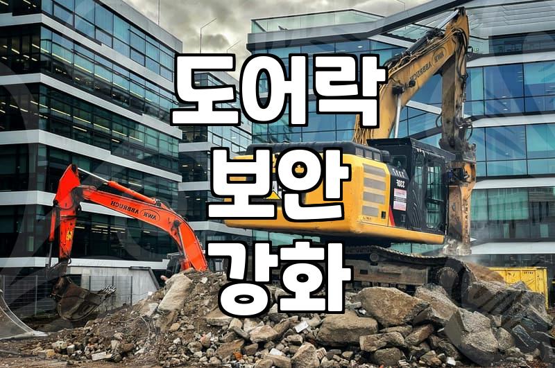 현관 문 잠금장치 종류 확인하고 적합한 보안 수준 선택하기