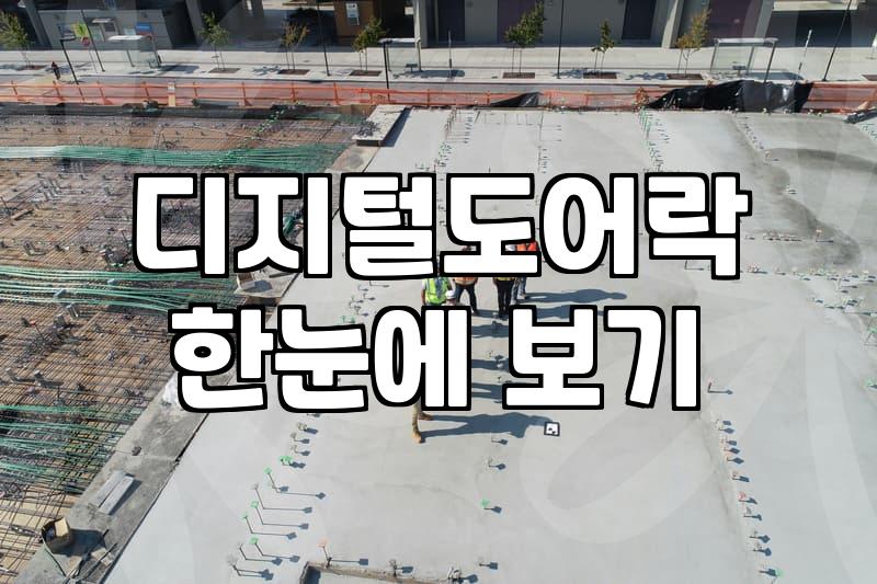 일체형도어락 교체 비용과 설치 전 확인해야 할 규격 조건